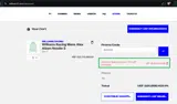Williams Racing coupon verification screenshot