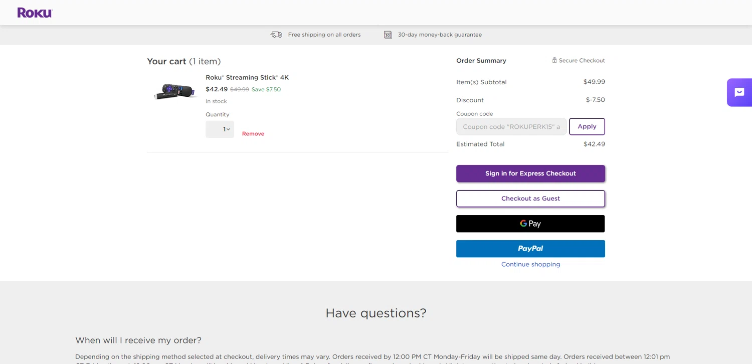 Roku Coupon Codes 15 Off September 2024
