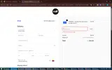 GLASSFLOWERS coupon verification screenshot