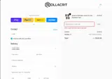 Rollacrit coupon verification screenshot