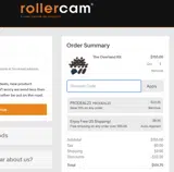Rollercam coupon verification screenshot