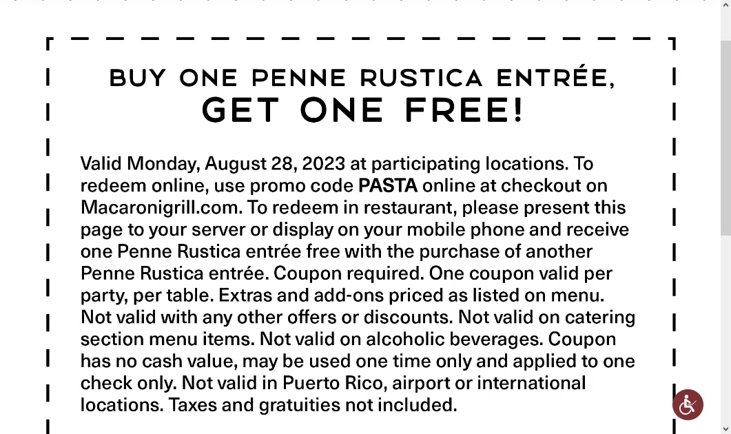 Romano's Macaroni Grill checkout page showing Romano's Macaroni Grill promo code box | Screenshot taken by SimplyCodes community member on Aug 25, 2023