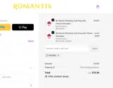 Romantix coupon verification screenshot