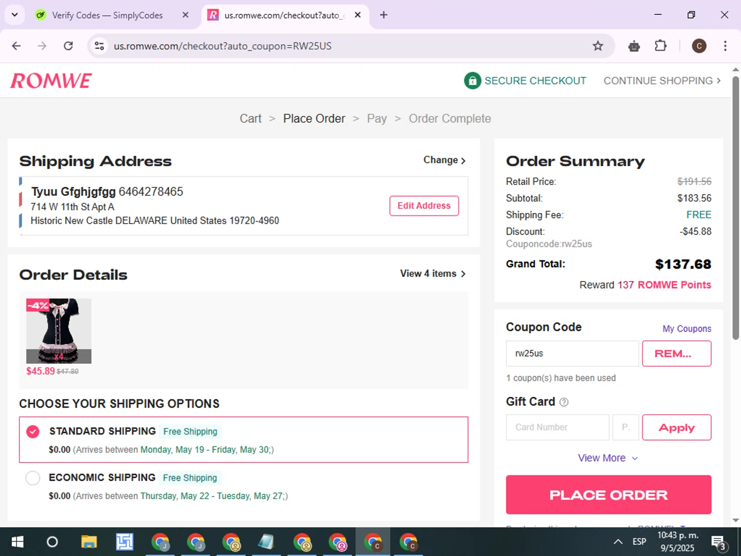 Voucher Shein New Customer Code ₱500 SHEIN Promo Codes