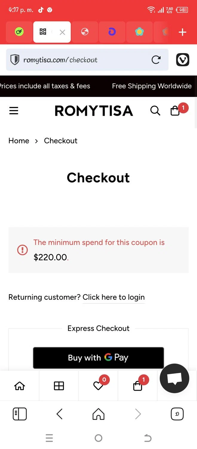 Romy Tisa promo code screenshot showing code 30off applied at Romy Tisa checkout page. Uploaded by SimplyCodes community member PromoScholar5313 on Oct 4, 2025