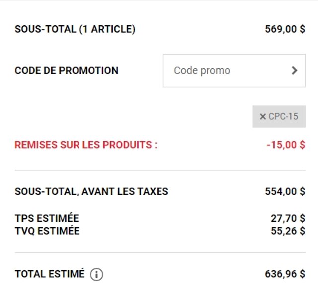 RONA checkout page showing RONA promo code box | Screenshot taken by SimplyCodes community member on Jan 13, 2021