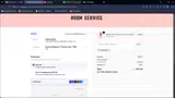 Room Service PJ's coupon verification screenshot