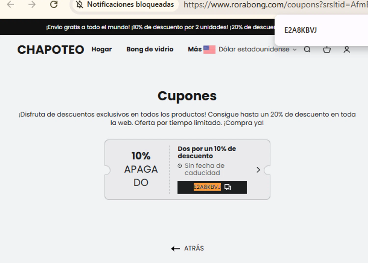RORA checkout page showing RORA promo code box | Screenshot taken by SimplyCodes community member on Jul 8, 2025