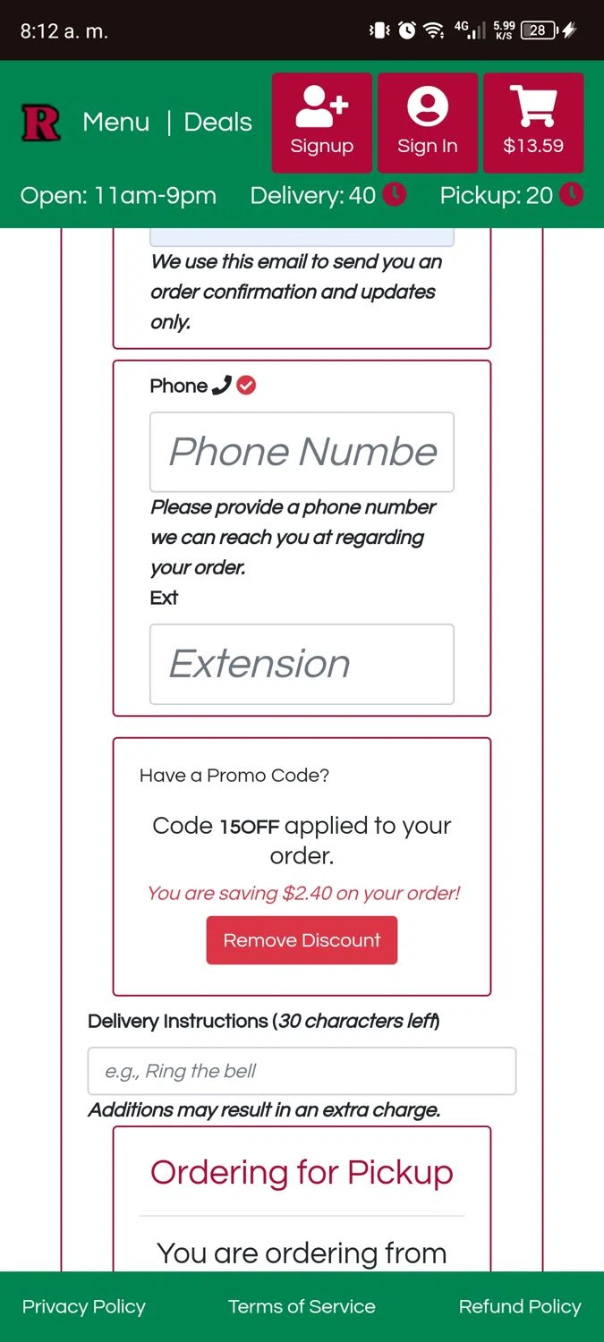Rosati's Coupon Codes - 20% Off | September 2024
