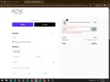 Rose MD Skin coupon verification screenshot