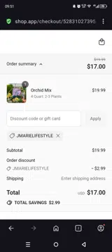 Jmarielifestyle coupon verification screenshot
