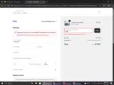 wcgift coupon verification screenshot