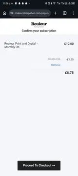 ROUBAIX26 coupon verification screenshot