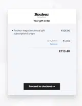 Rouleur coupon verification screenshot