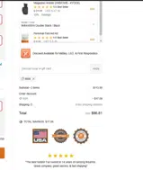 RSR coupon verification screenshot