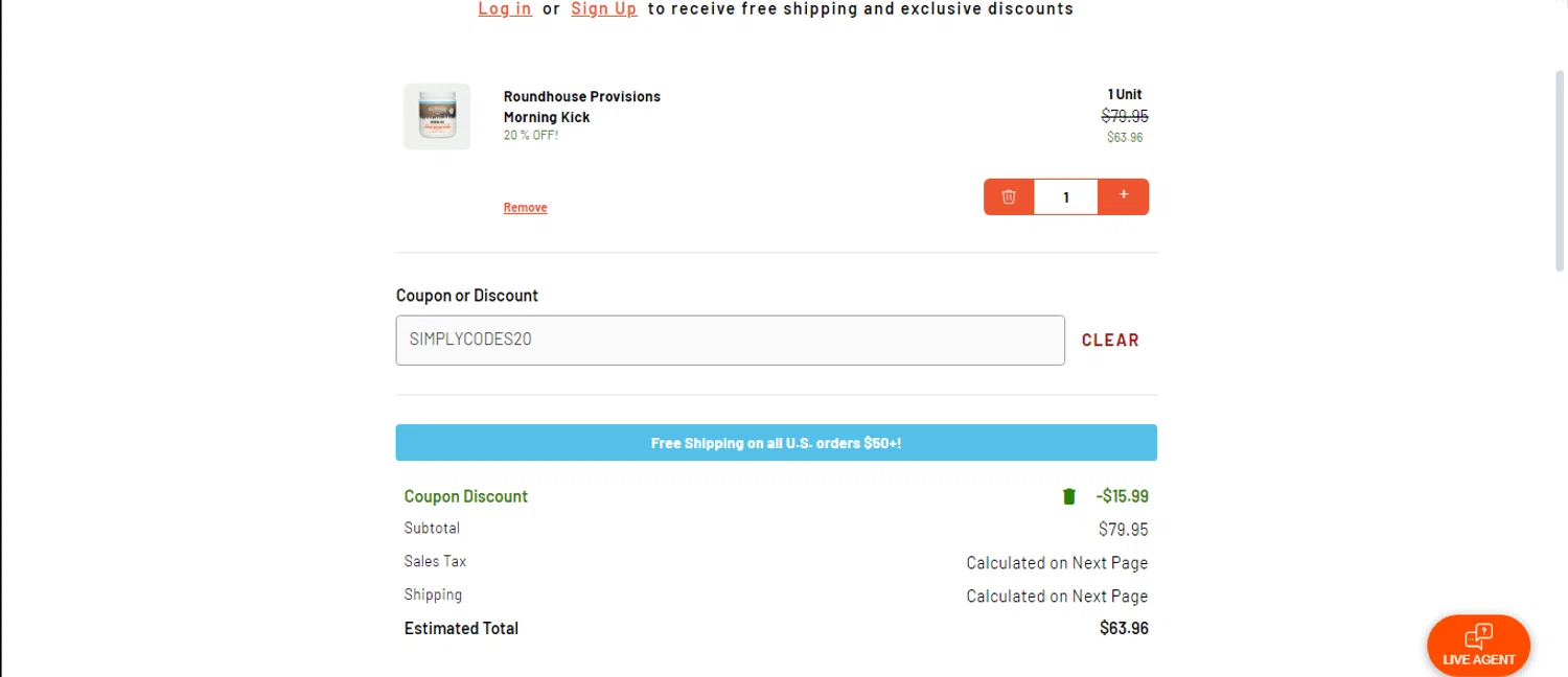 how to use Roundhouse Provisions coupons