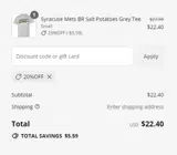 Round Rock Express coupon verification screenshot