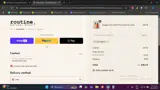 ROUTINE15 coupon verification screenshot