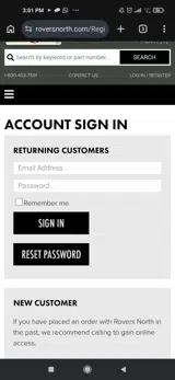 Rovers North coupon verification screenshot
