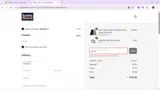 VIP-25 coupon verification screenshot