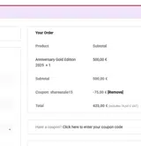 Royal Box coupon verification screenshot