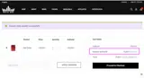 Royal Box coupon verification screenshot