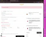 ROYALTREAT coupon verification screenshot