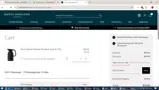 WELCOME10 coupon verification screenshot