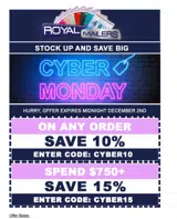 CYBER10 coupon verification screenshot