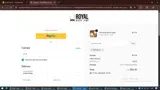 ROYAL15 coupon verification screenshot