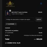 COUPON05 coupon verification screenshot
