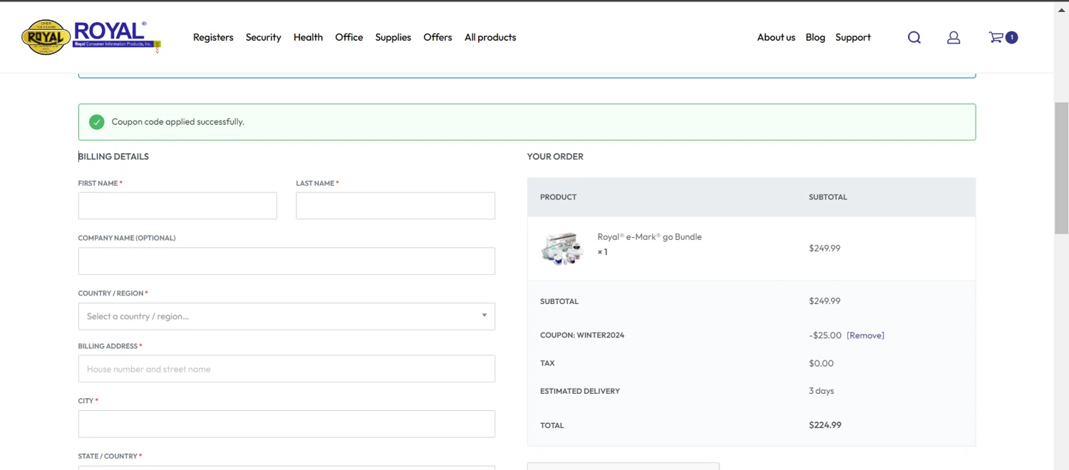 Royal Promo Codes 10 Off September 2024