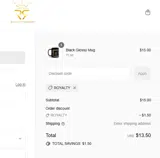 ROYALTY coupon verification screenshot