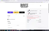 Royce Brand coupon verification screenshot
