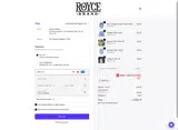 Royce Brand coupon verification screenshot