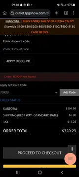TOP20 coupon verification screenshot