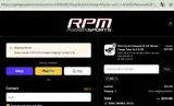 RPM Powersports coupon verification screenshot