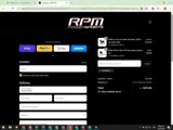 RPM Powersports coupon verification screenshot