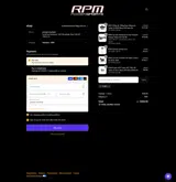 RPM Powersports coupon verification screenshot