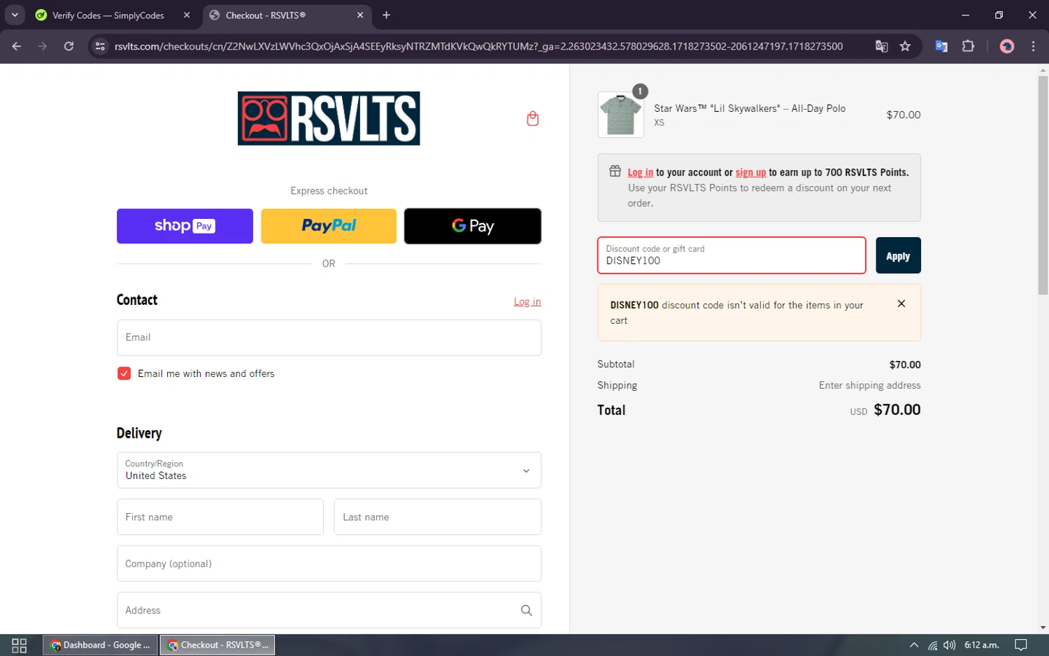 RSVLTS Coupon Codes 10 Off Discount Codes in August 2024 SimplyCodes