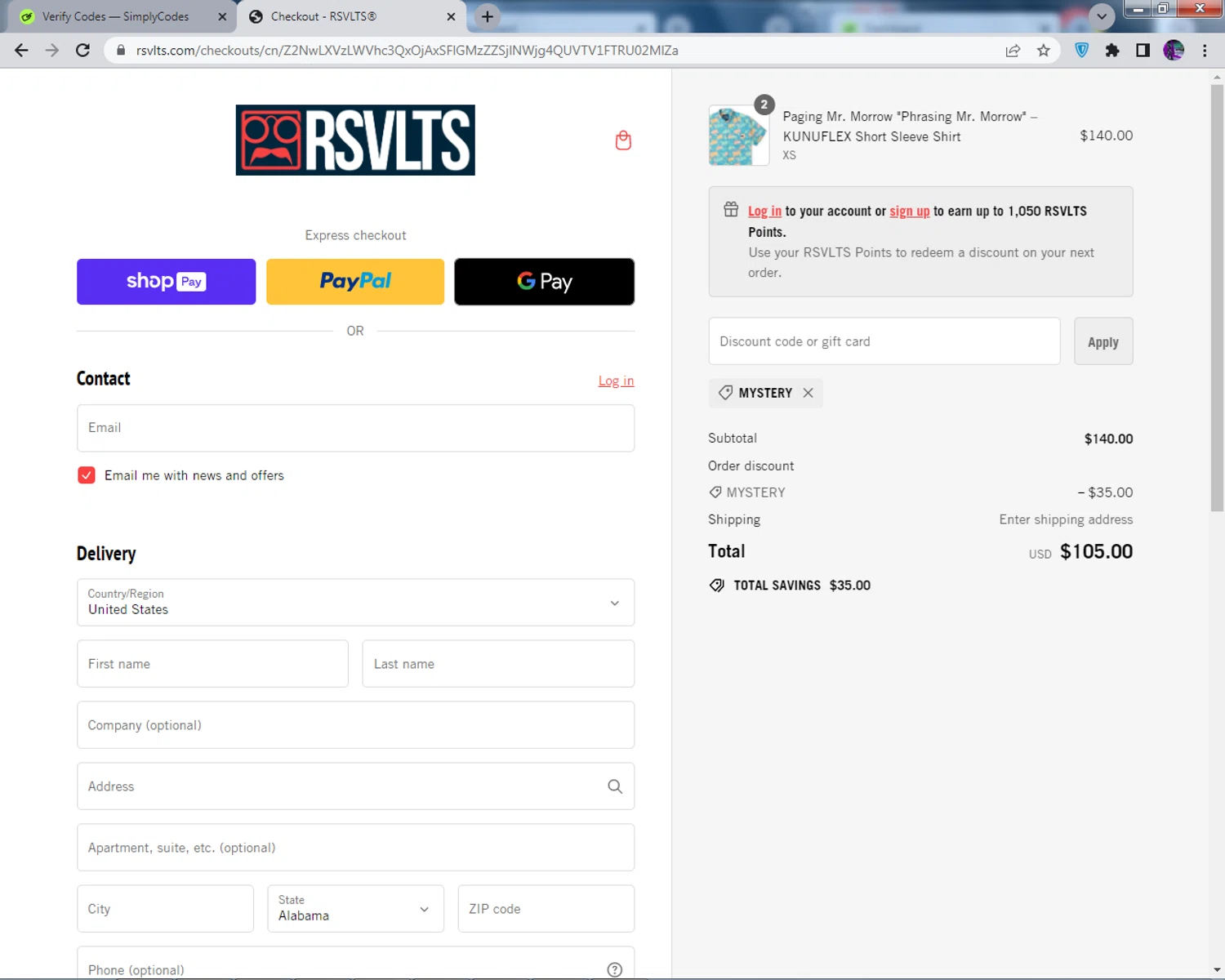 RSVLTS Coupon Codes 10 Off Discount Codes in August 2024 SimplyCodes