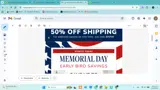 SHIP50 coupon verification screenshot
