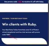 YBBT coupon verification screenshot