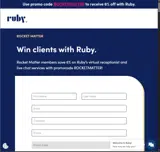 ROCKETMATTER coupon verification screenshot