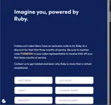 FORBES50 coupon verification screenshot