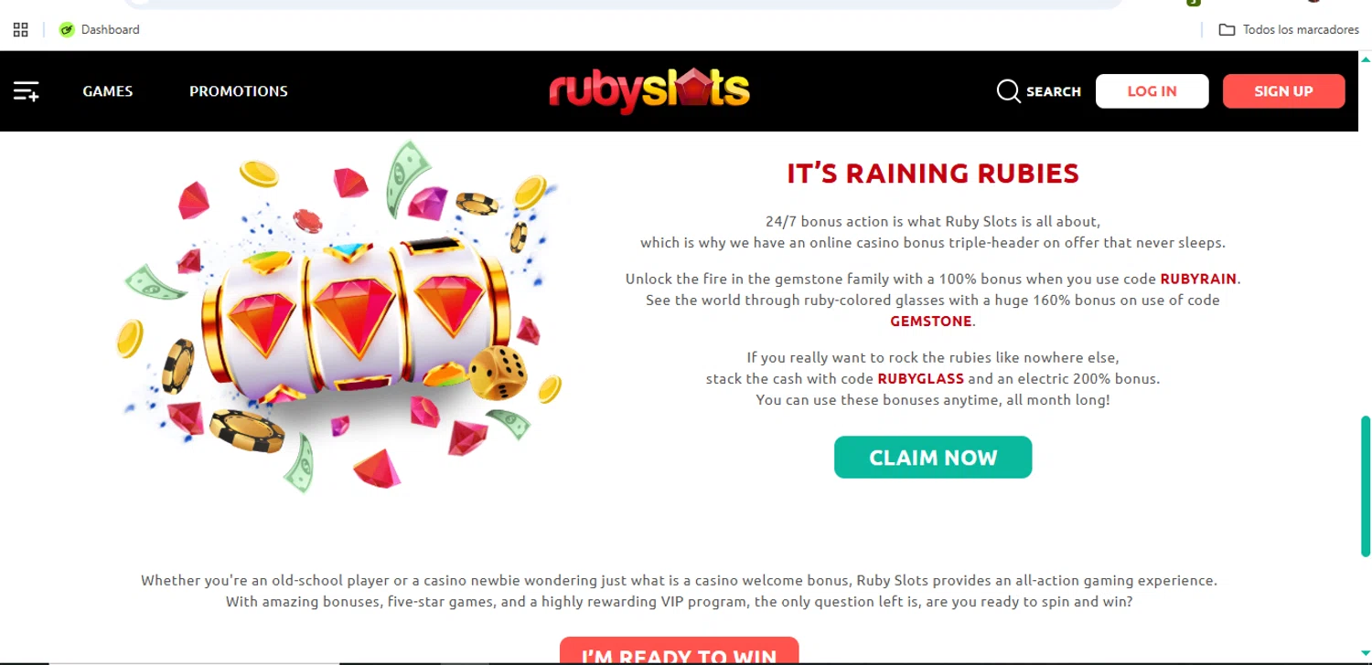 Ruby Slots promo code screenshot showing code GEMSTONE applied at Ruby Slots checkout page. Uploaded by SimplyCodes community member Speedy on Jun 8, 2026