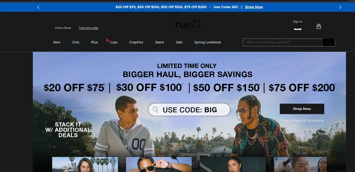 15 off Rue 21 Promo Codes September 2023 SimplyCodes