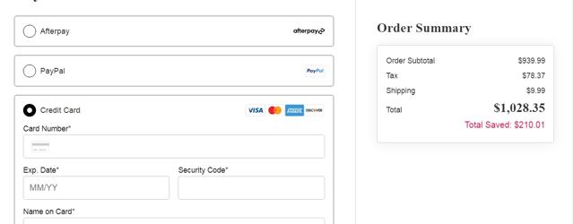 Rue La La checkout page showing Rue La La coupon code box | Screenshot taken by SimplyCodes community member on Feb 11, 2021