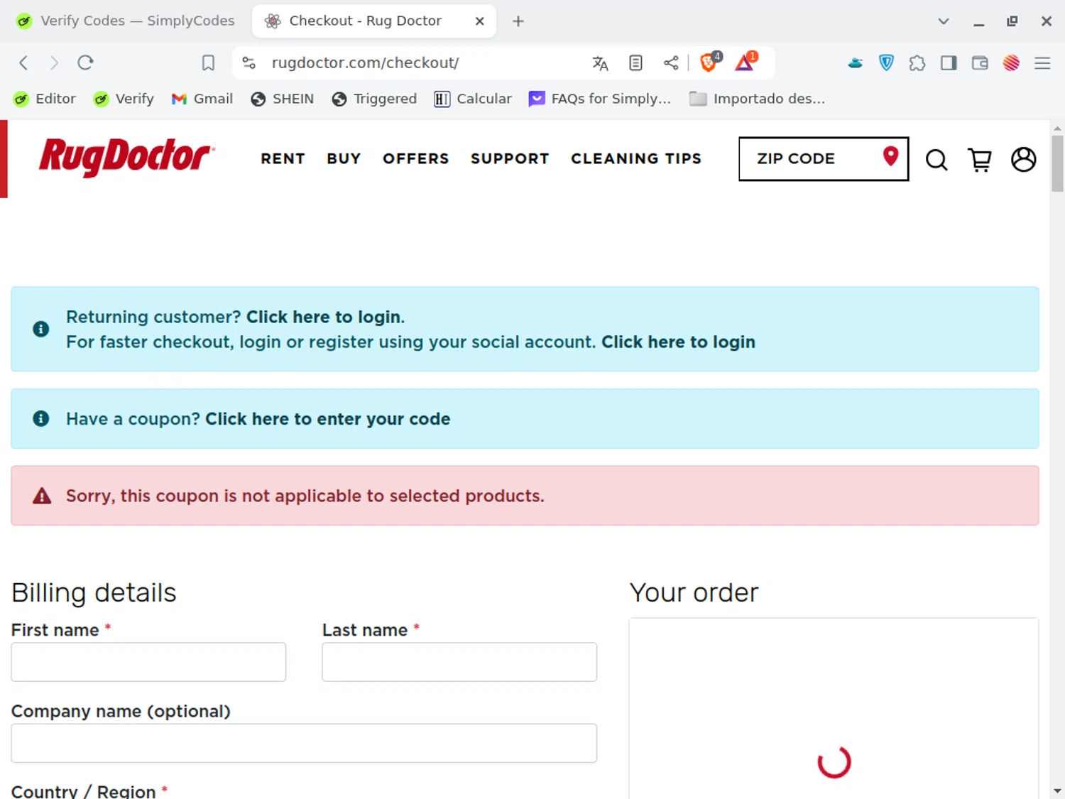 Rug Doctor Coupons - 10% Off | January 2025