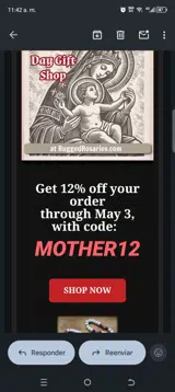MOTHER12 coupon verification screenshot